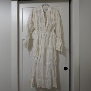 NWT Shona Joy linen midi dress